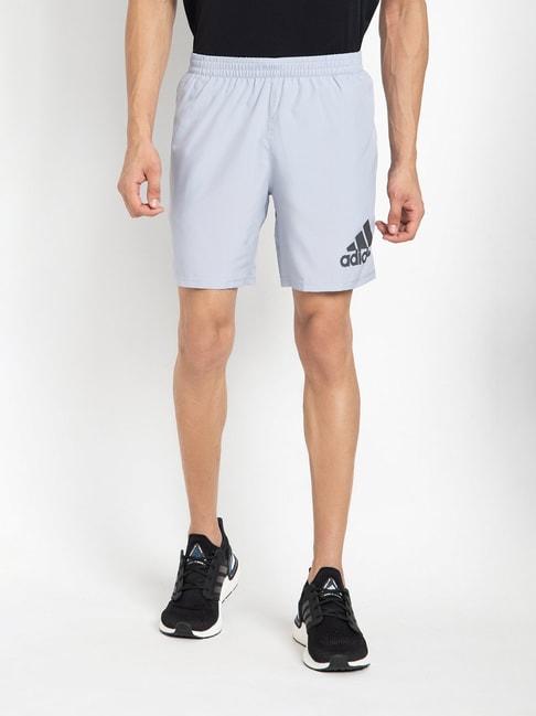 adidas slate grey regular fit shorts