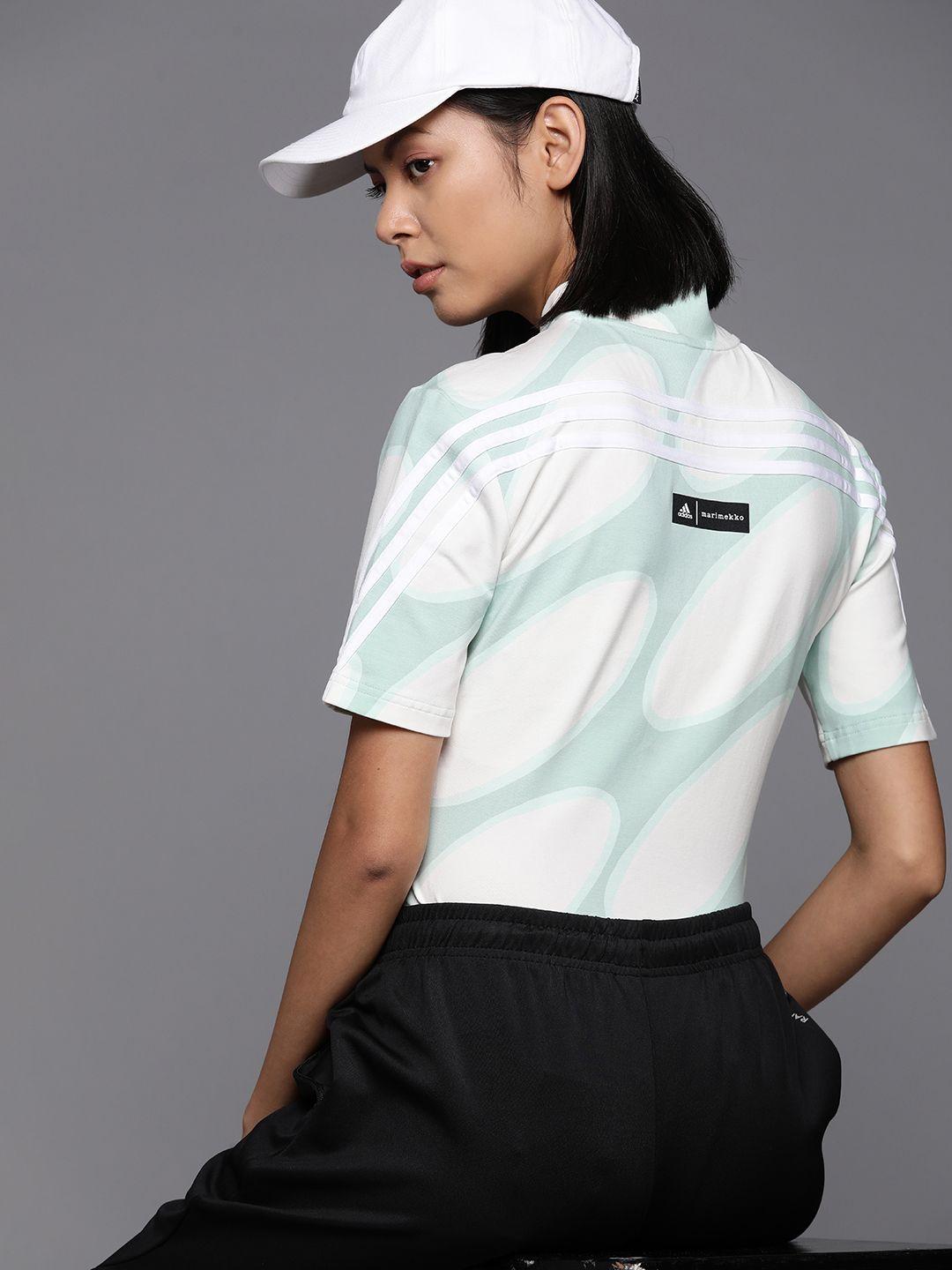 adidas women marimekko future icons 3-stripes bodysuit