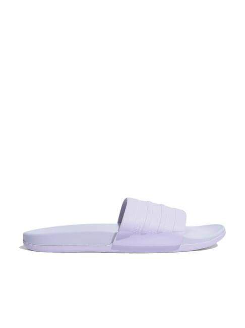adidas women's adilette cf ultra purple casual sandals