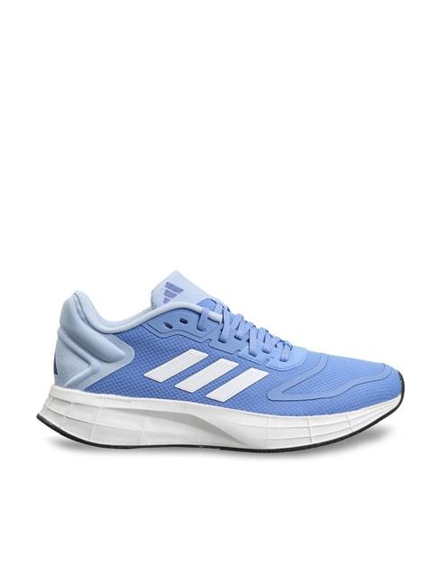 adidas women's duramo 10 blue running shoes