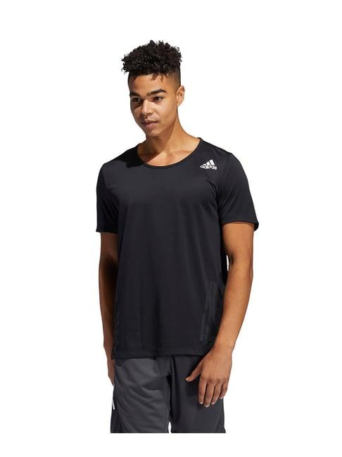 adidas aero flw pb black regular fit t-shirt