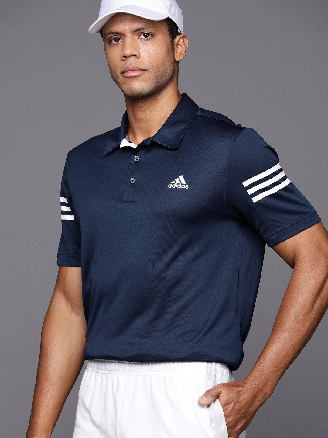 adidas aeroready polo collar sports t-shirt