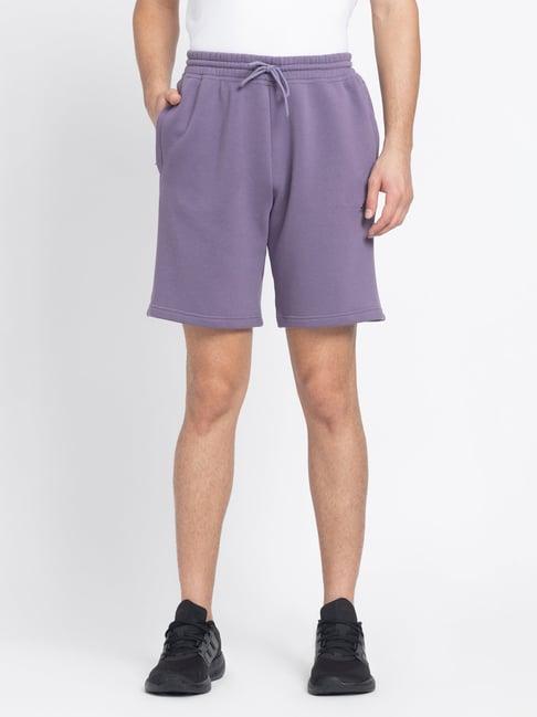 adidas all season light violet regular fit sports shorts