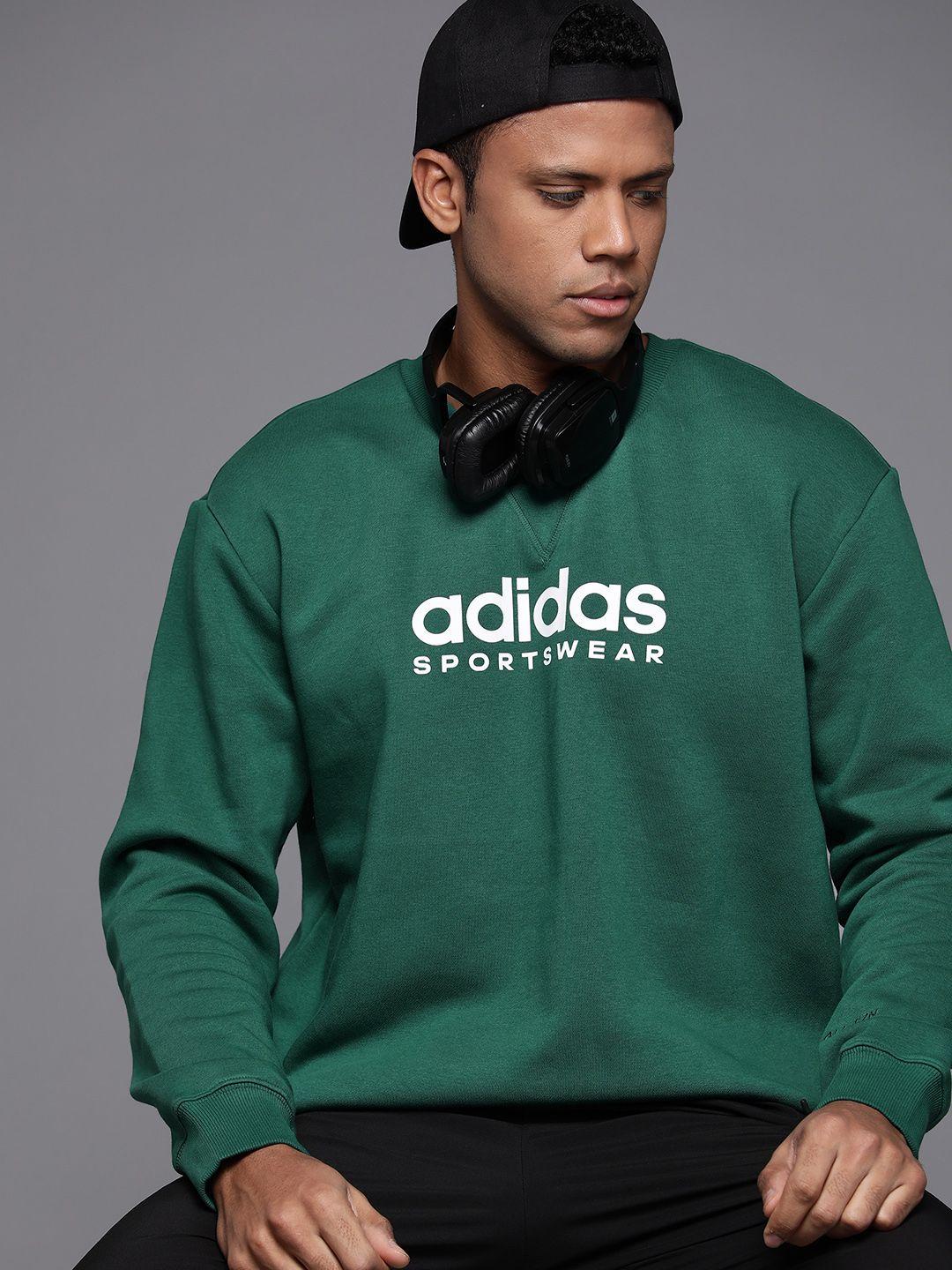 adidas all szn g brand logo printed sweatshirt