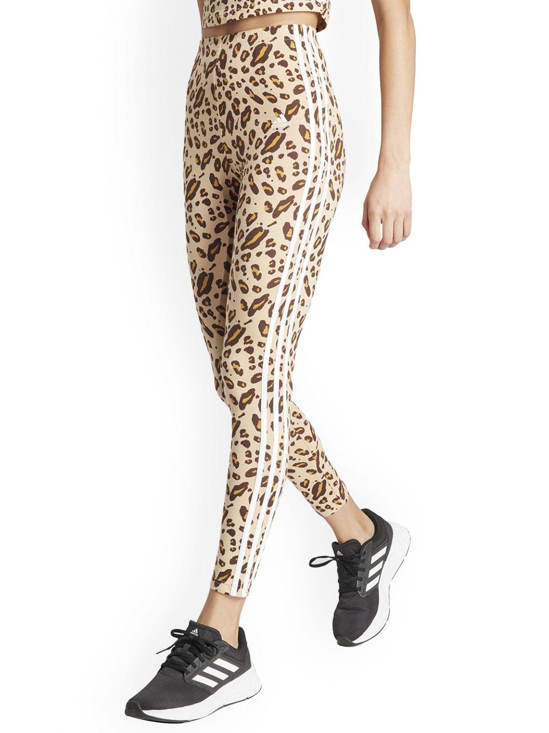 adidas anml 3s leg women animal printed ankle length tights