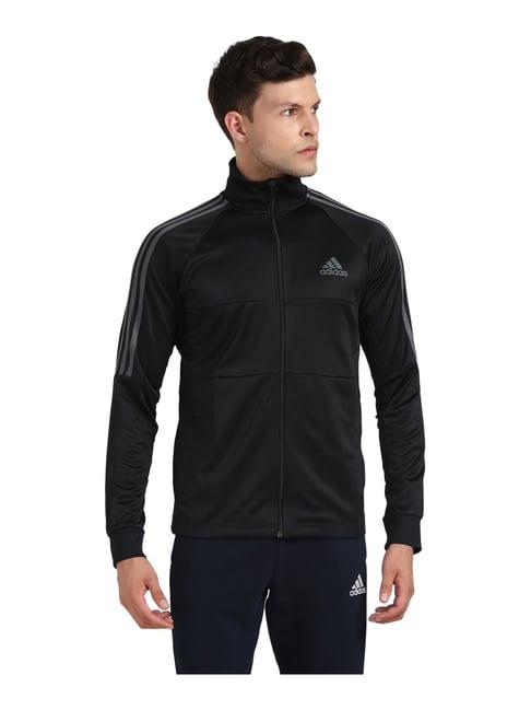 adidas black full sleeves jacket