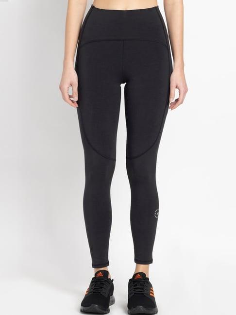 adidas black high rise training tights