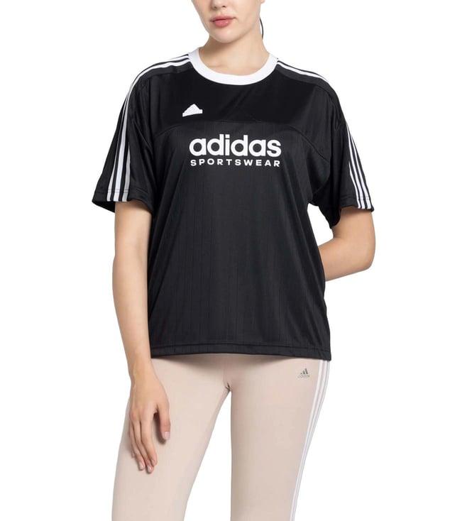 adidas black logo loose fit t-shirt