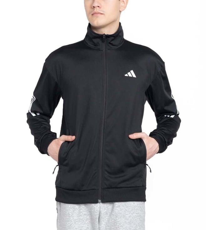 adidas black logo regular fit sweatshirt