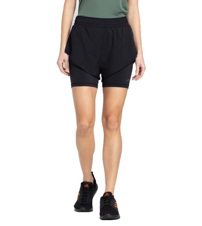 adidas black logo regular shorts