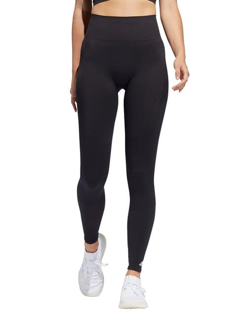 adidas black mid rise tights