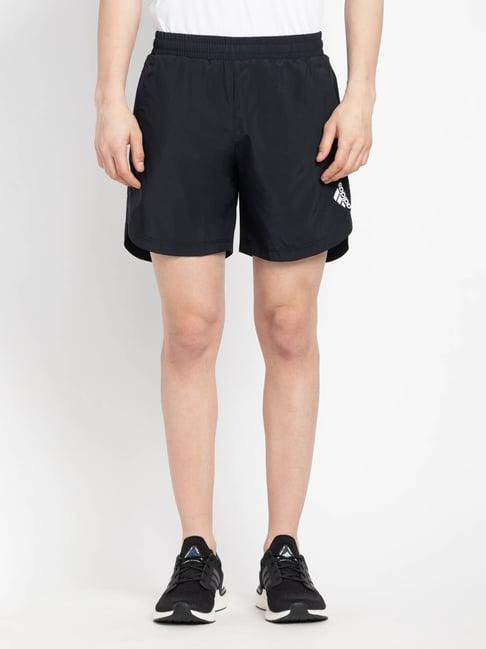 adidas black regular fit sports shorts