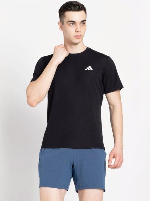 adidas black regular fit t-shirt