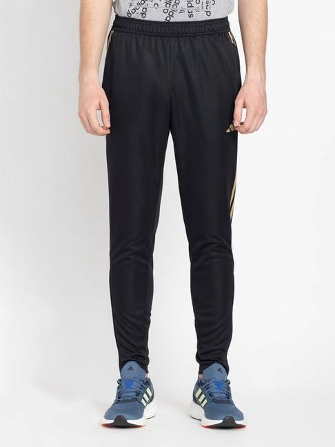 adidas black regular fit tiro23 sports trackpants