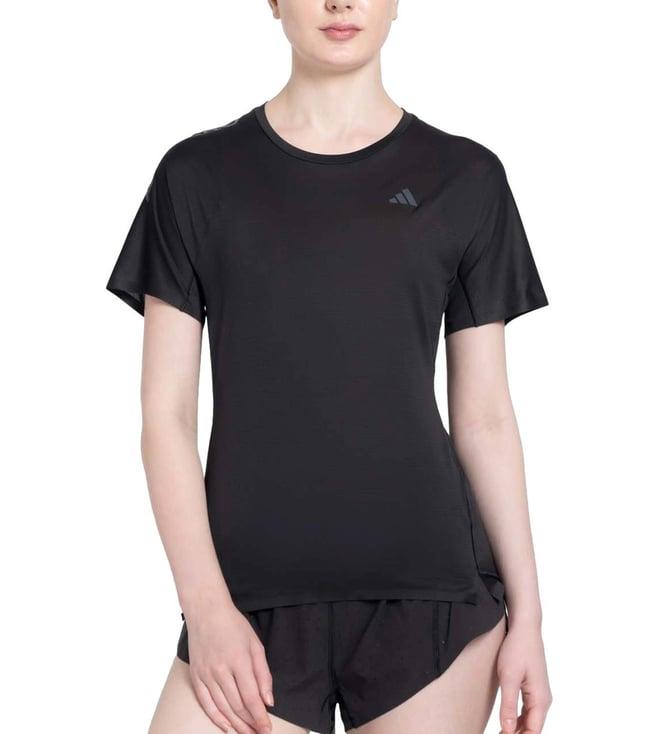 adidas black slim fit t-shirt