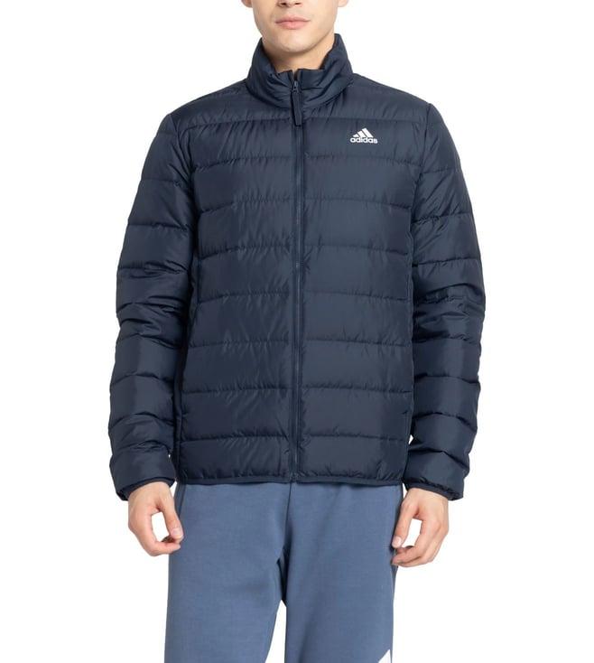 adidas blue ess lite down outdoor jacket