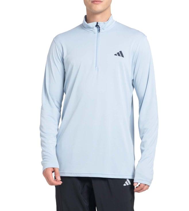 adidas blue logo regular fit sweatshirt