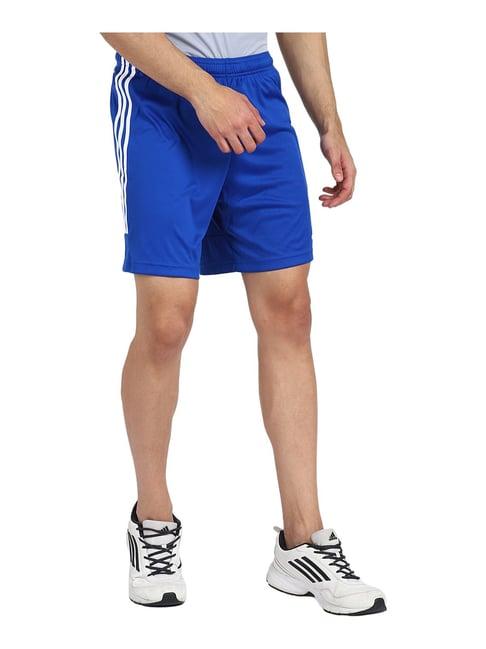 adidas blue regular fit shorts