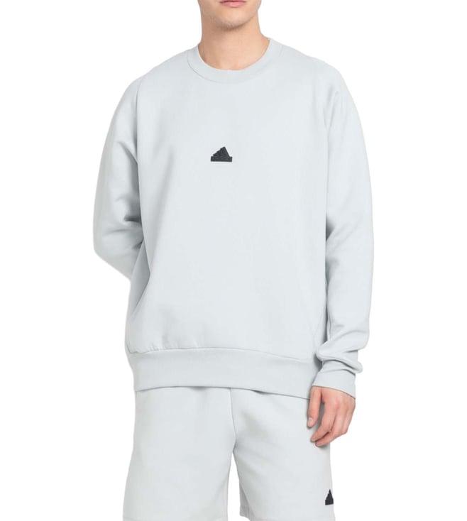 adidas grey regular fit sweatshirt