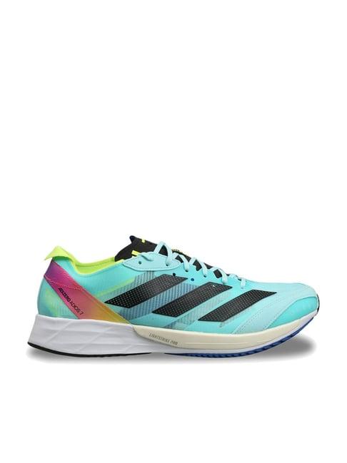 adidas men's adizero adios 7 wc sky blue running shoes