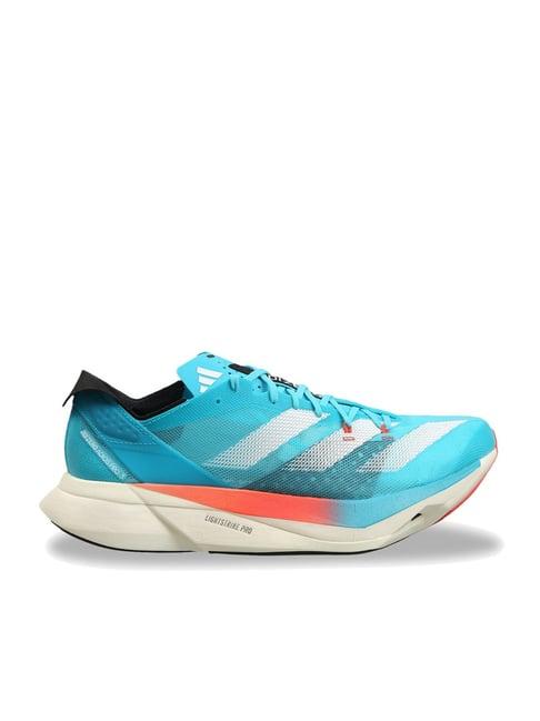 adidas men's adizero adios pro 3 sky blue running shoes