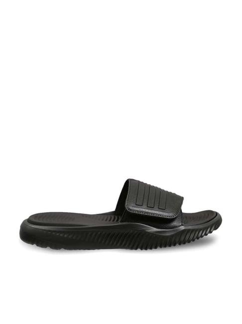 adidas men's alphabounce slide 2.0 unisex black casual sandals