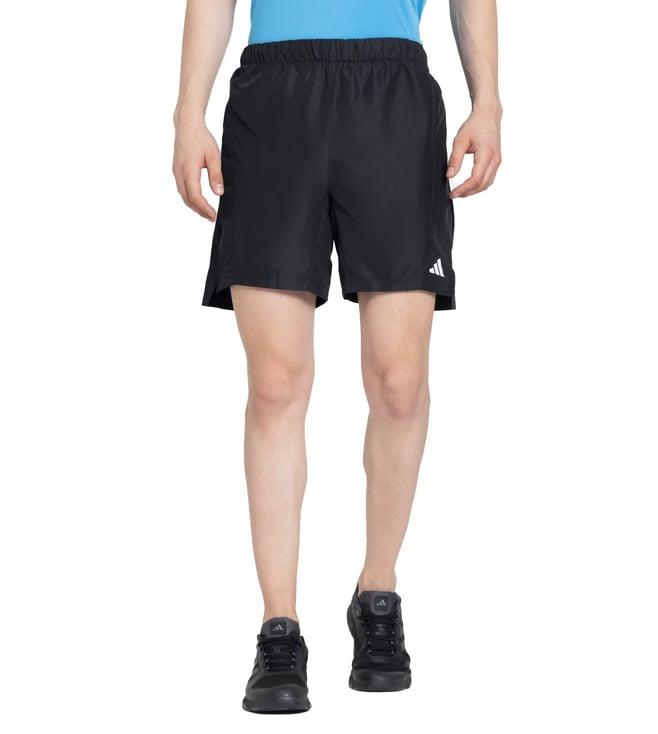 adidas men's black d4t regular fit shorts