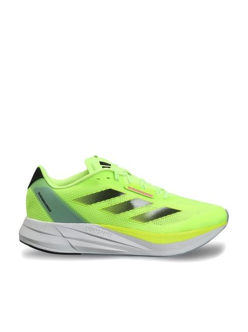 adidas men's duramo speed lime running shoes