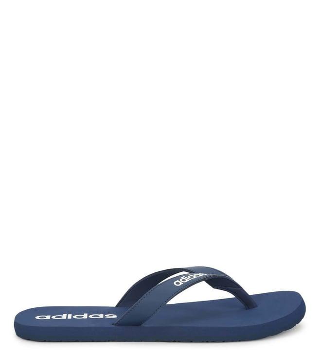 adidas men's eezay tecind/ftwwht/tecind flip flops