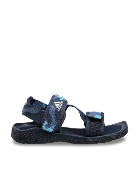 adidas men's rambadler m navy floater sandals