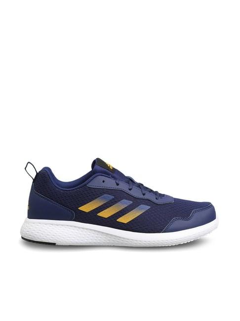 adidas men's restound blue running shoes