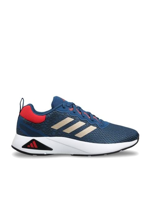 adidas men's run laska blue running shoes