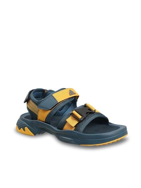 adidas men's stridzar blue floater sandals