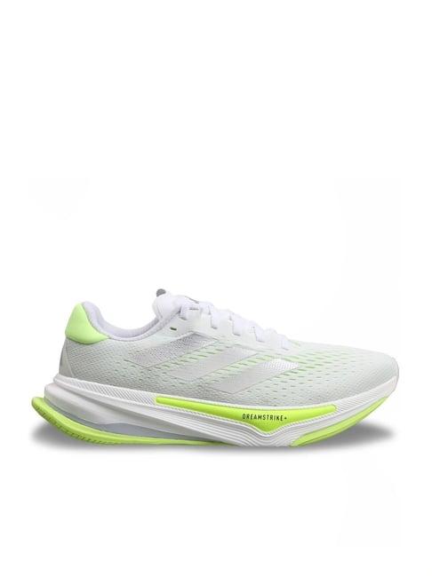 adidas men's supernova prima white running shoes