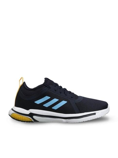 adidas men's track-one blue running shoes