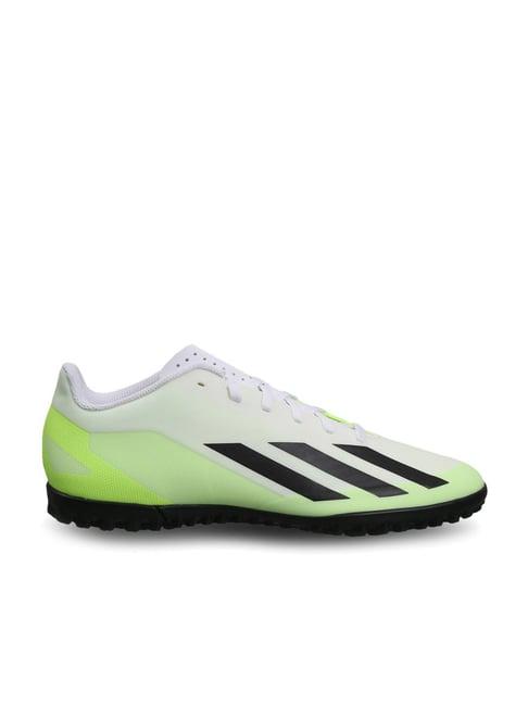 adidas men's x crazyfast.4 tf green football shoes