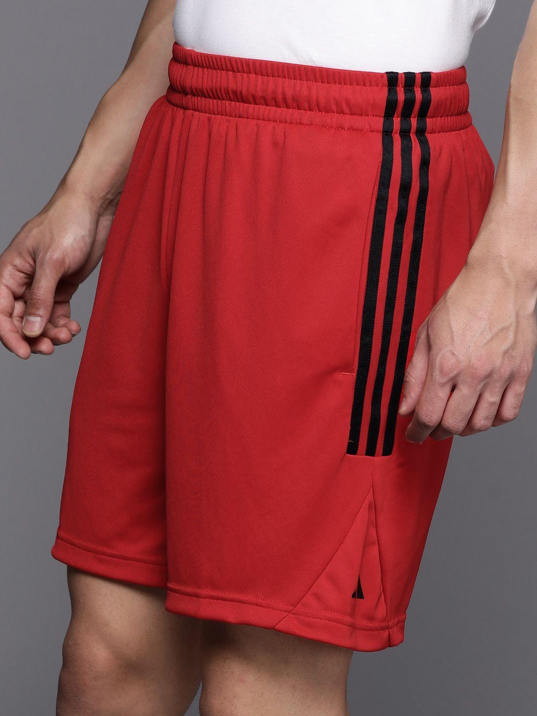 adidas men 3-striped loose-fit basketball shorts