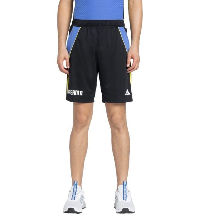 adidas men black trn cricket shorts