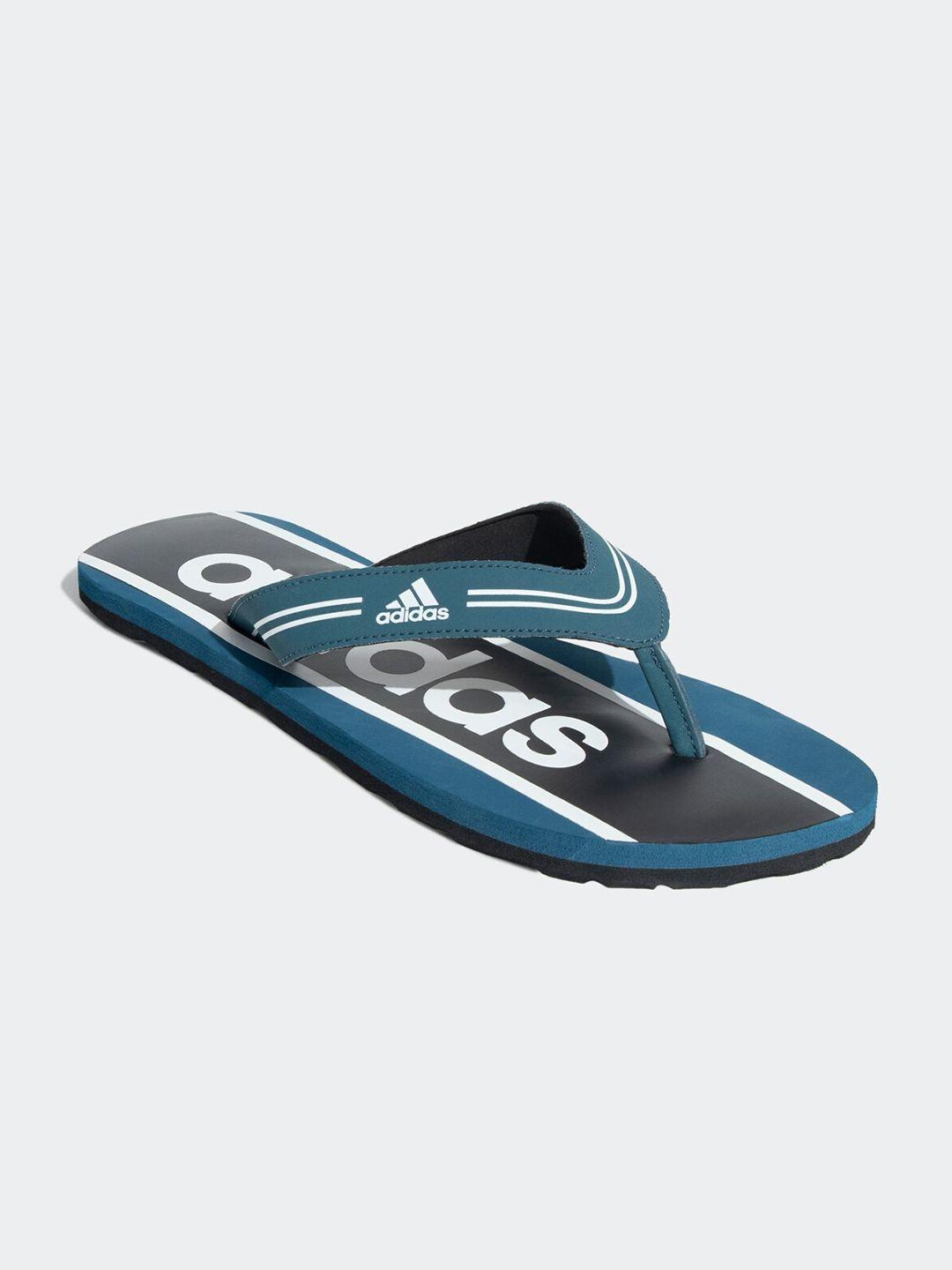 adidas men gloassate m thong flip-flops