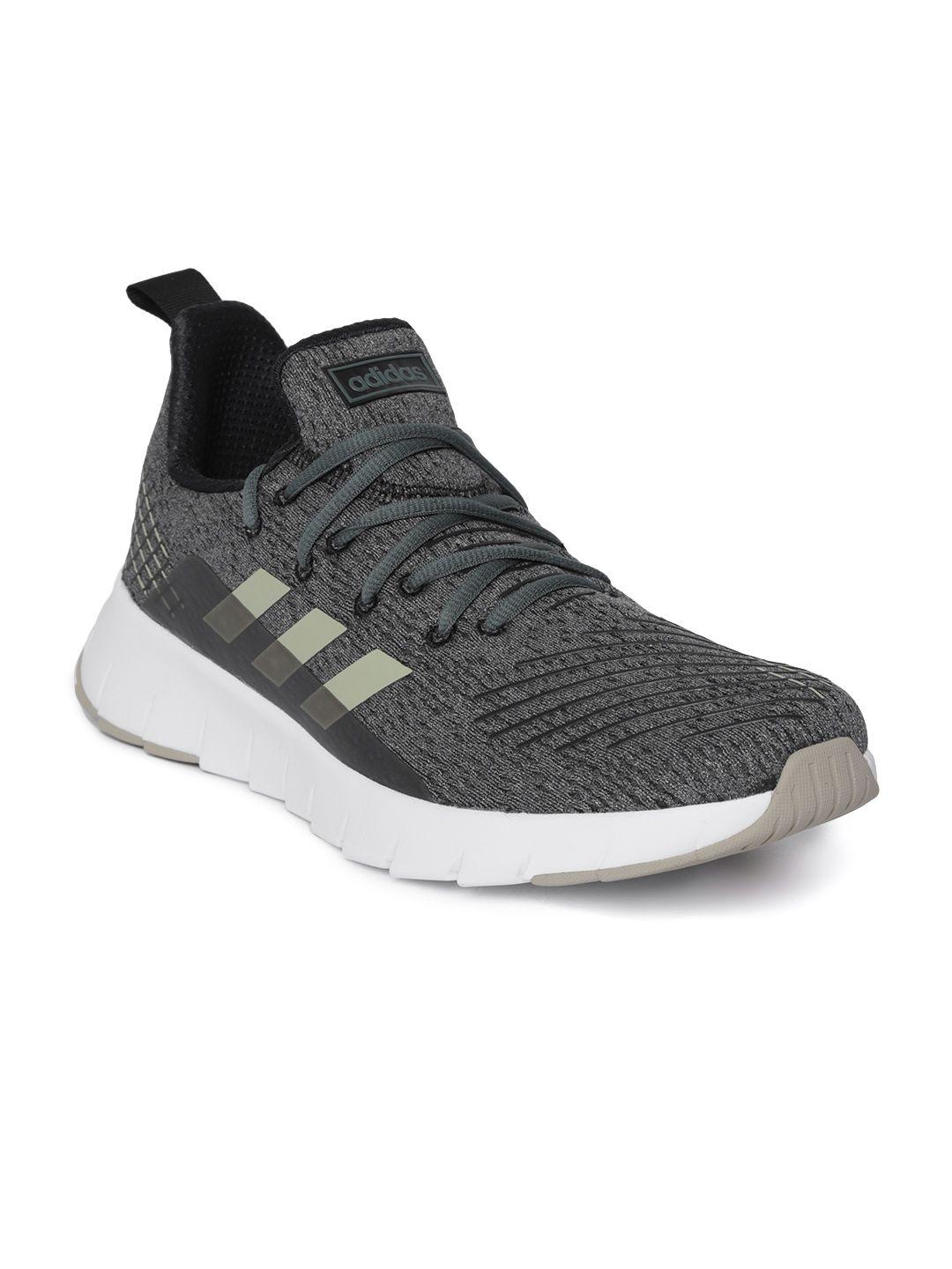 adidas men grey asweego running shoes
