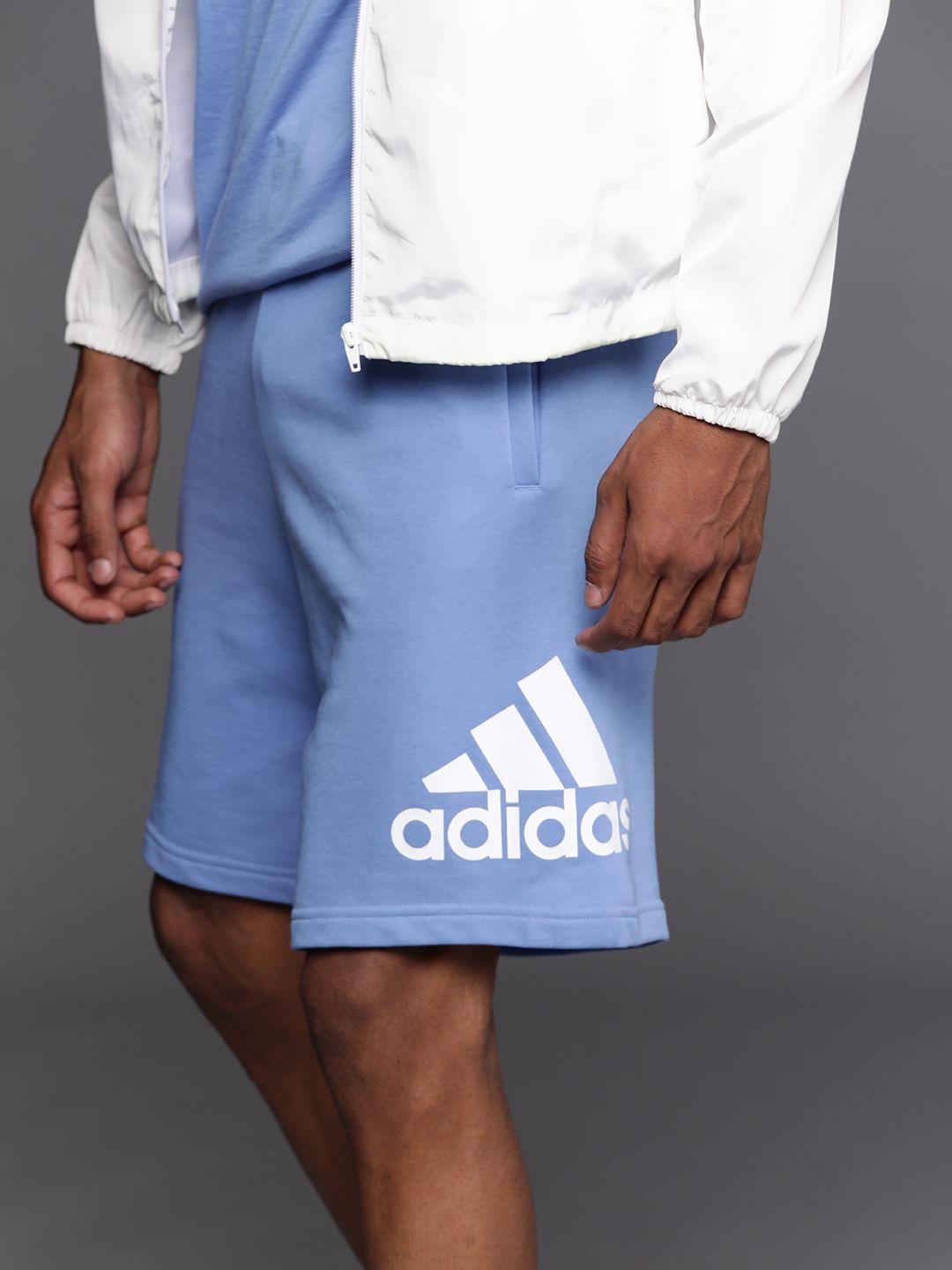 adidas men mh bosshortft brand logo printed sports shorts