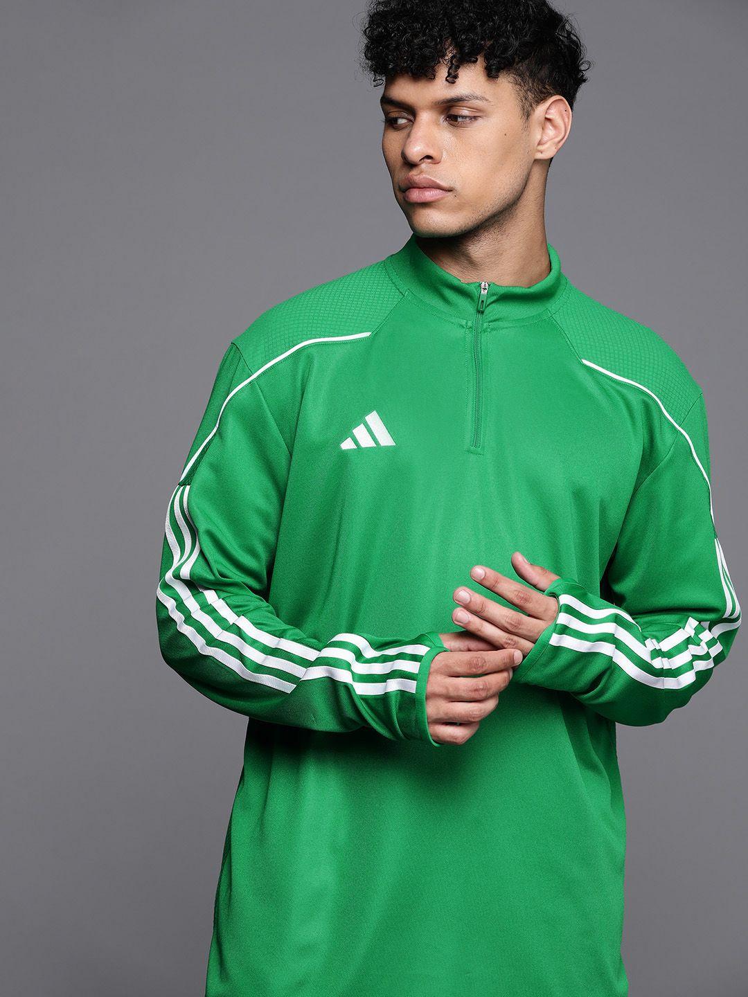 adidas men solid tiro 23 l training sporty jacket