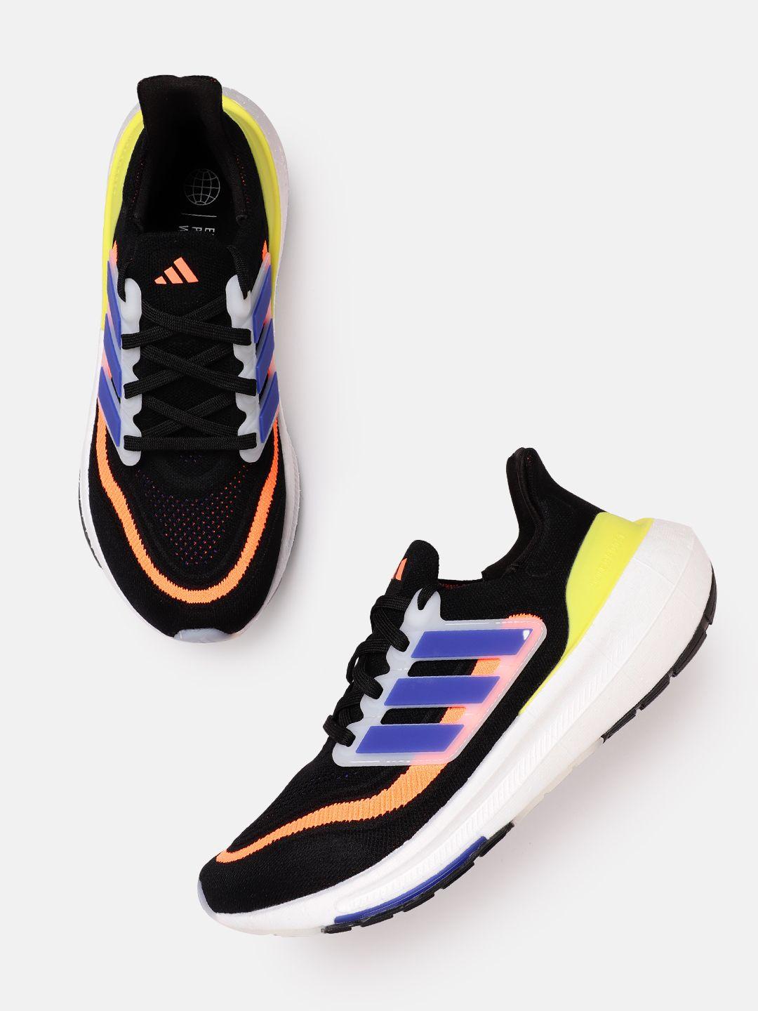 adidas men woven design ultraboost light running shoes