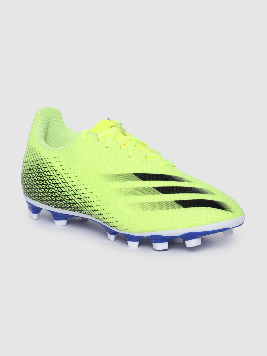 adidas men yellow x ghosted football shoes