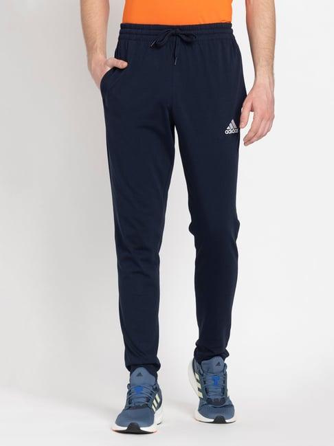 adidas navy regular fit m sl sj trackpants