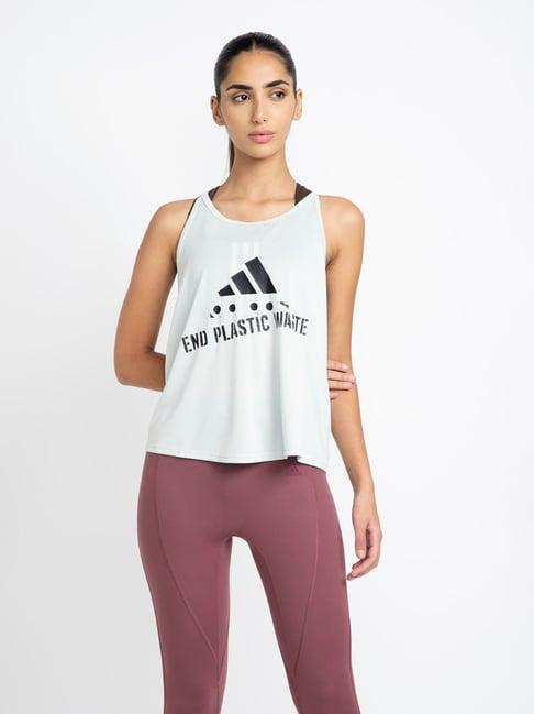 adidas off white printed rfto tank top