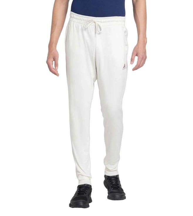 adidas off white regular fit joggers