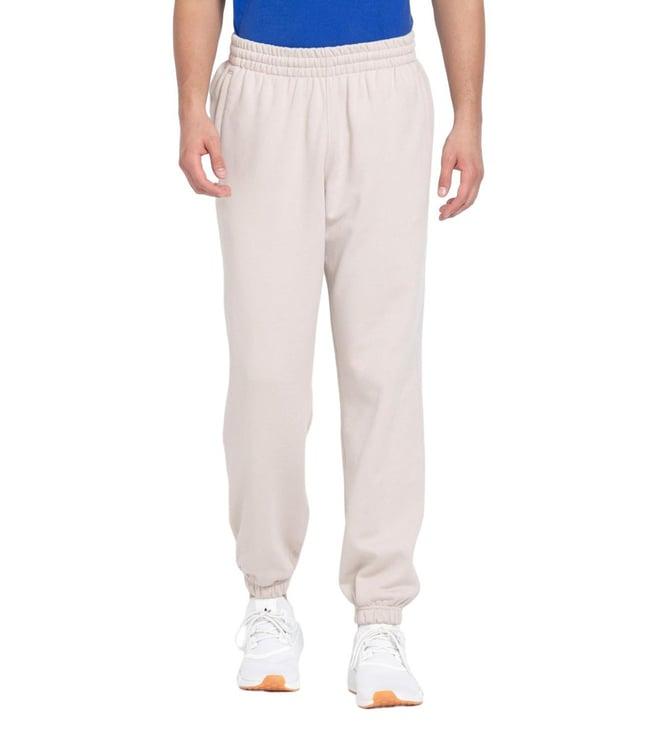 adidas originals beige regular fit joggers