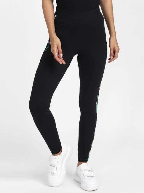 adidas originals black cotton tights