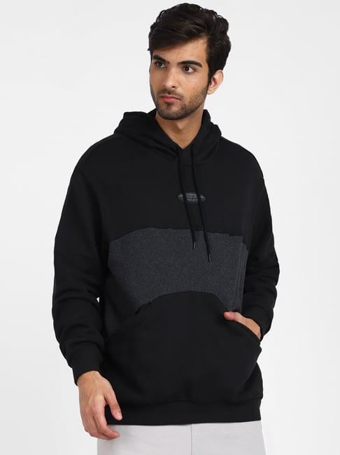 adidas originals black hooded sweatshirt